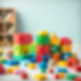 Building Blocks for Two-Year-Olds Colorful building blocks for early development