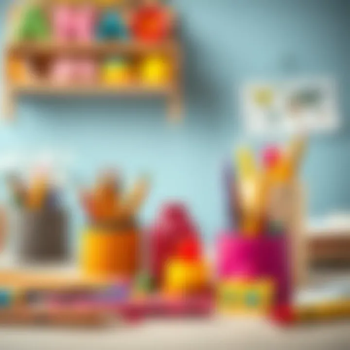 Safe and educational art supplies for toddlers