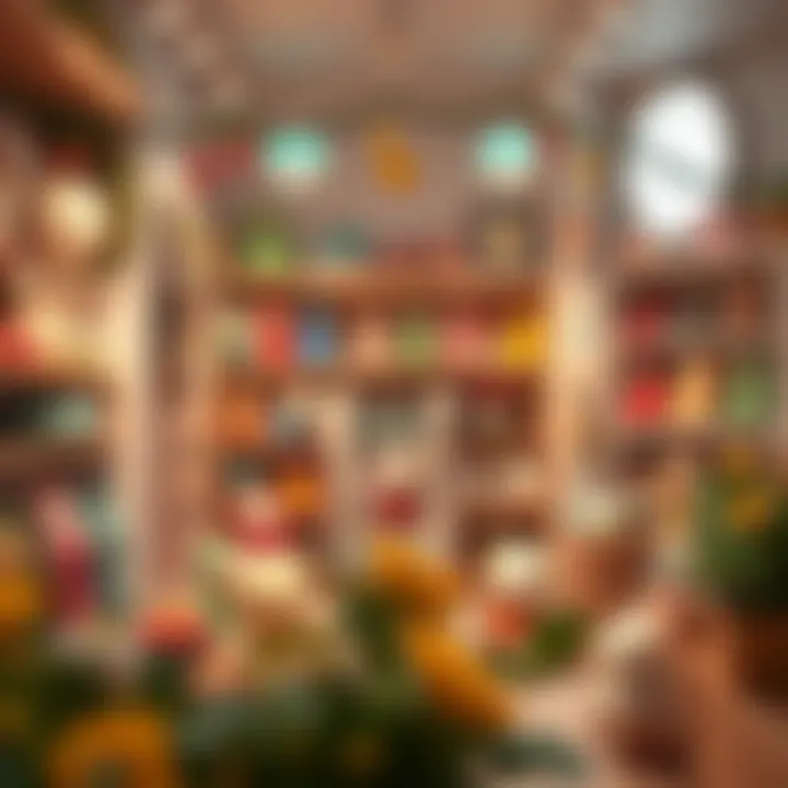 A cozy area in Akbatı dedicated to baby shopping