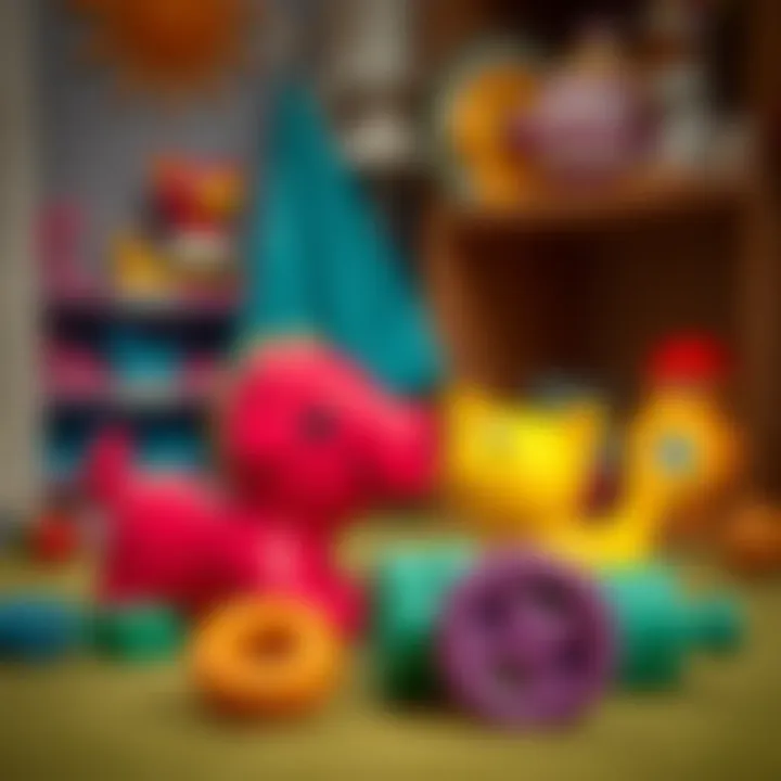 A selection of safe and engaging baby toys available in Akbatı