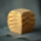 Lightweight balsa wood showcasing its unique grain pattern