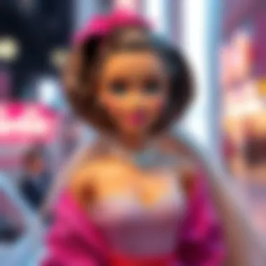 Future Projects and Collaborations for Barbie Artistic concept of future Barbie projects and collaborations