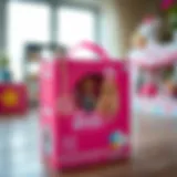 Historical overview of the Barbie box design