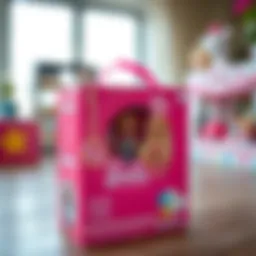 Historical overview of the Barbie box design