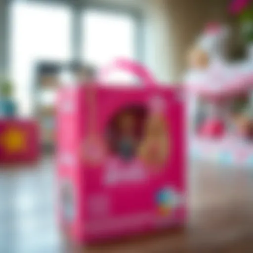 Historical overview of the Barbie box design