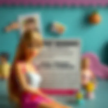 Content Warnings for Parents An illustration of content warnings for the Barbie film.