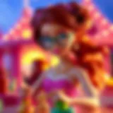 Barbie Su inspiring creativity in children