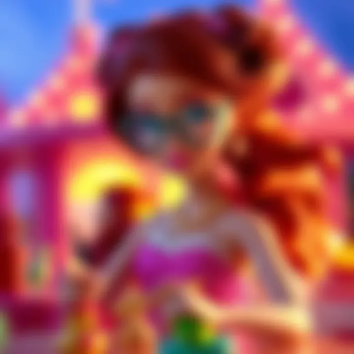 Barbie Su inspiring creativity in children