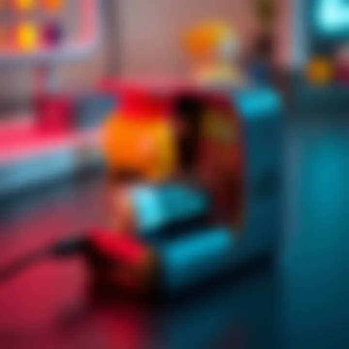 Battery charging with a sleek charger