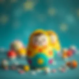 Colorful and engaging Lol Doll Egg toy for infants