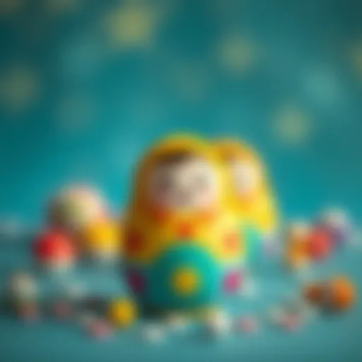 Colorful and engaging Lol Doll Egg toy for infants