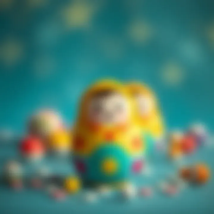 Colorful and engaging Lol Doll Egg toy for infants