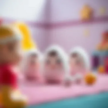 Safe play environment with Lol Doll Eggs