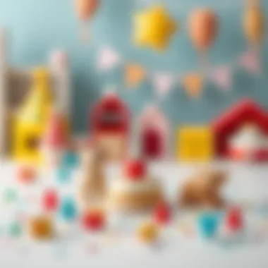 Creative DIY birthday party materials and crafts