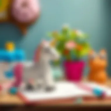 Educational Benefits of Charming Unicorn Writing Tools A charming display of unicorn writing tools for educational purposes