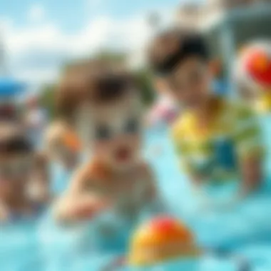 Importance of Parental Supervision in Water Fun Parents supervising children playing in the water
