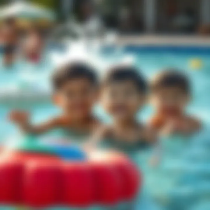 Joyful Water Activities for Kids Kids engaging in water games with smiles