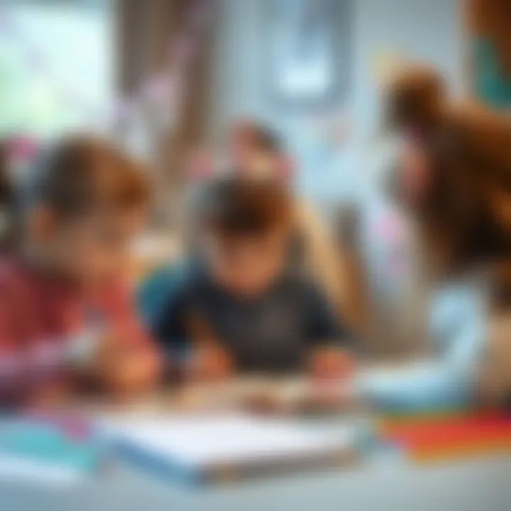 Fostering Imagination through Unicorn-Themed Stationery Children engaged in creative activities using unicorn stationery