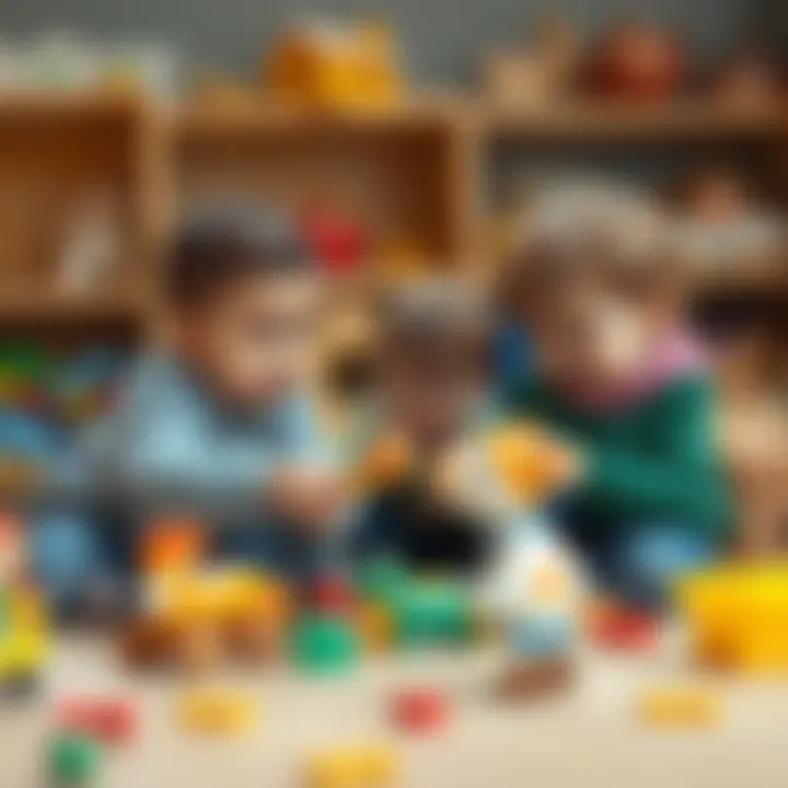 Children engaging in delightful role-play