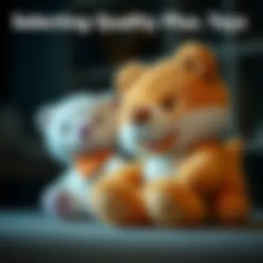 Guidelines for selecting safe and high-quality plush toys for children.