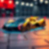 A stunning example of a high-performance car showcasing aerodynamic design