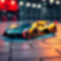 A stunning example of a high-performance car showcasing aerodynamic design