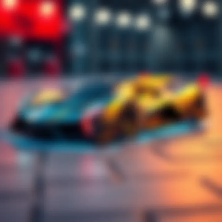 A stunning example of a high-performance car showcasing aerodynamic design