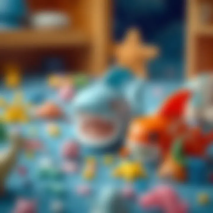 Creative playtime with ocean creatures