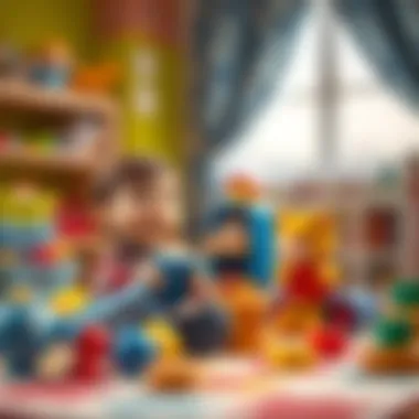 Interactive learning materials for age three