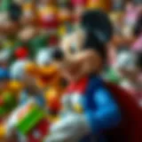 Iconic Disney character representation