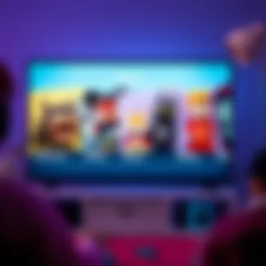 Popular Disney Plus original series displayed on a screen