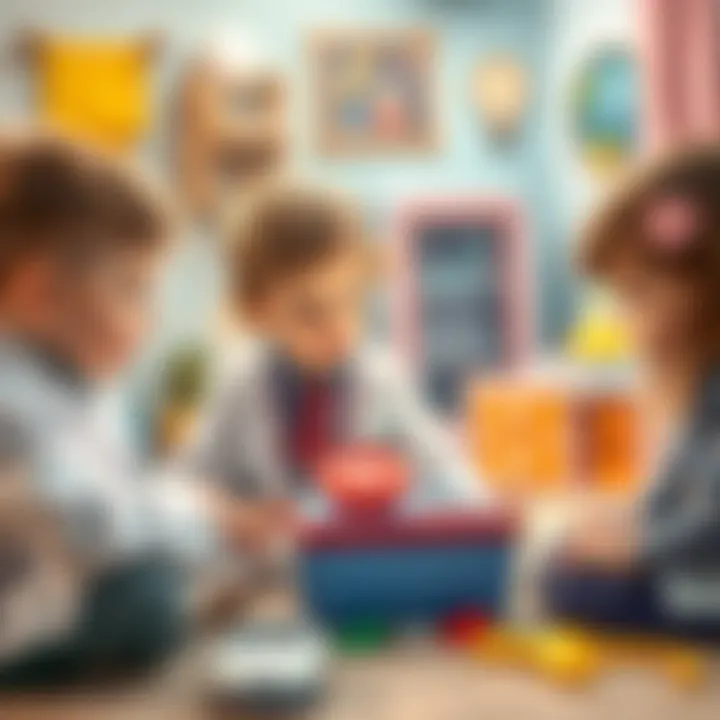 Imaginative Play with Doctor Set Children engaged in imaginative play with a doctor set