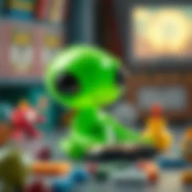 Educational alien toys for children