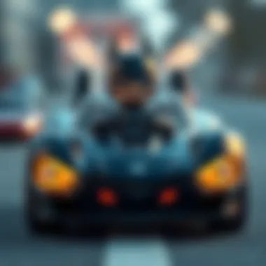 Educational aspects of Batman cars for children's development.