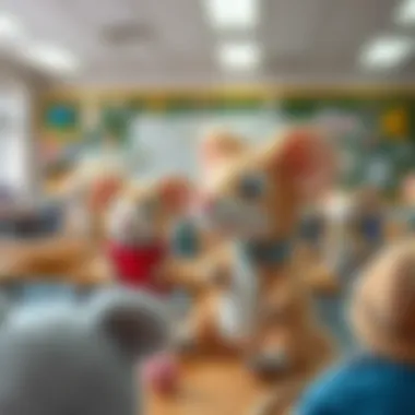 Educational benefits of plush mouse toys in a classroom setting