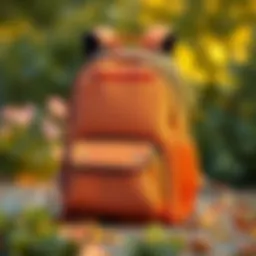Stylish backpack for elementary school girls