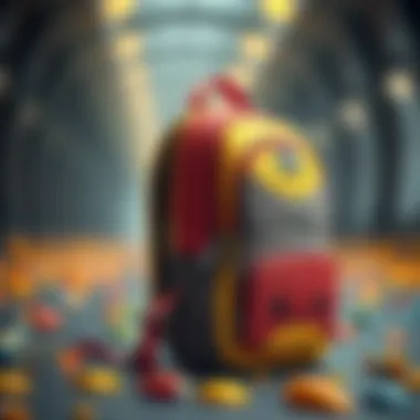 Ergonomic design of a backpack