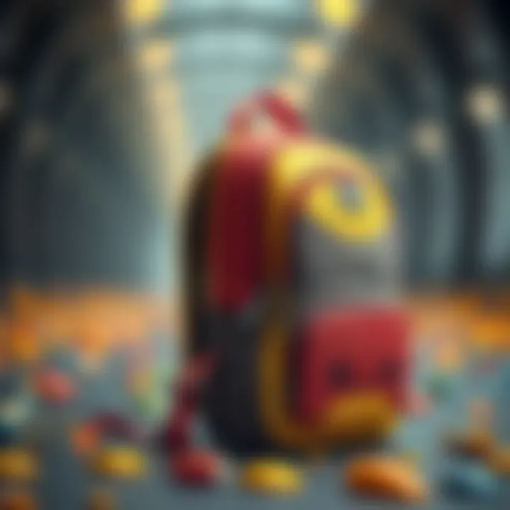 Ergonomic design of a backpack