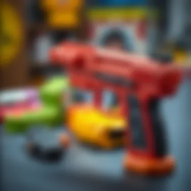 Parents reviewing safety standards for toy guns