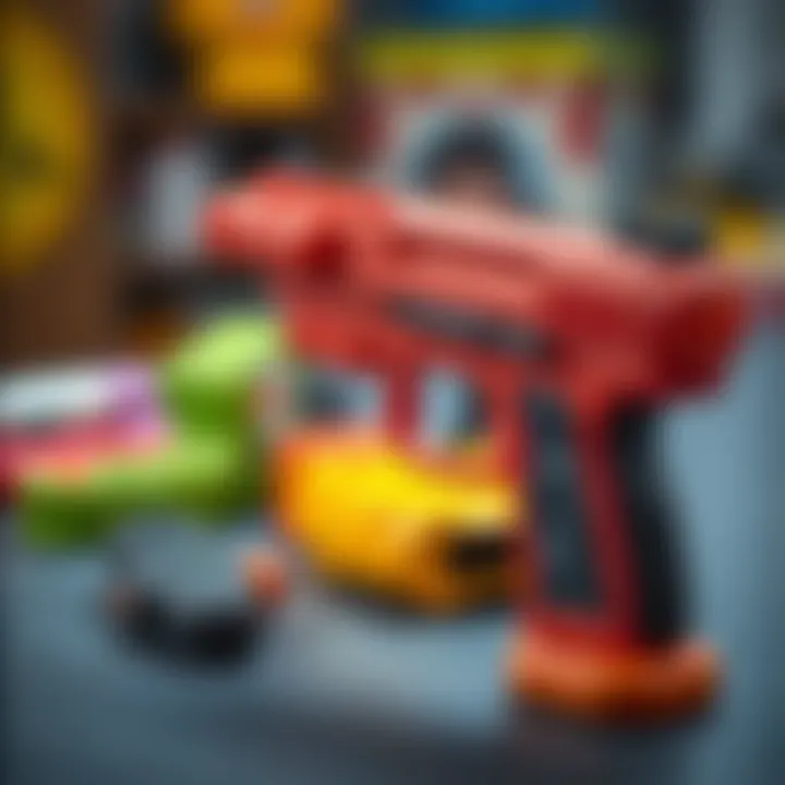 Parents reviewing safety standards for toy guns