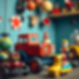 A collection of vintage toys showcasing their historical significance.