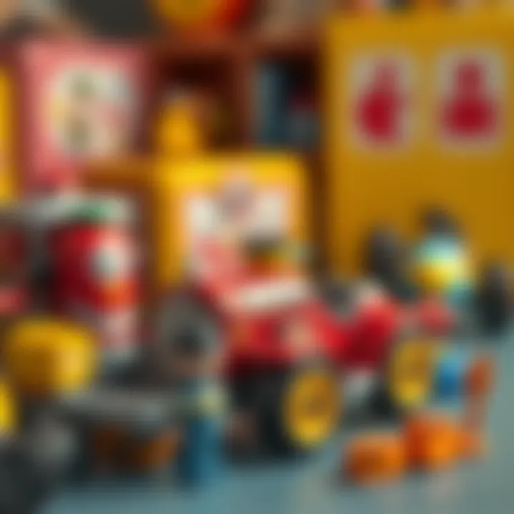 Modern Interpretations of Classic Toys A modern take on classic toys illustrating their continued relevance.