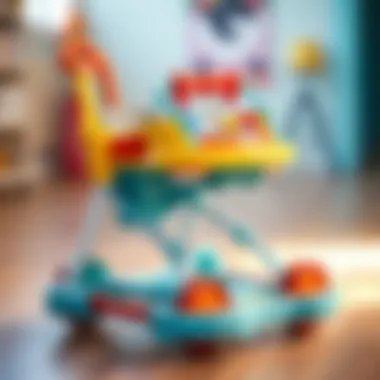 Innovative Design of Baby Walkers Colorful baby walker designed for early childhood development