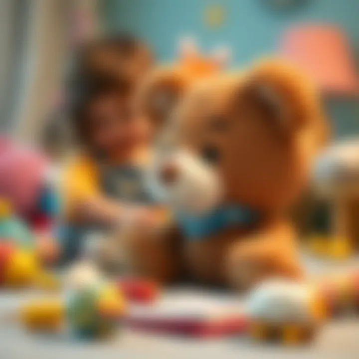 Educational benefits of plush toys illustrated through children’s play
