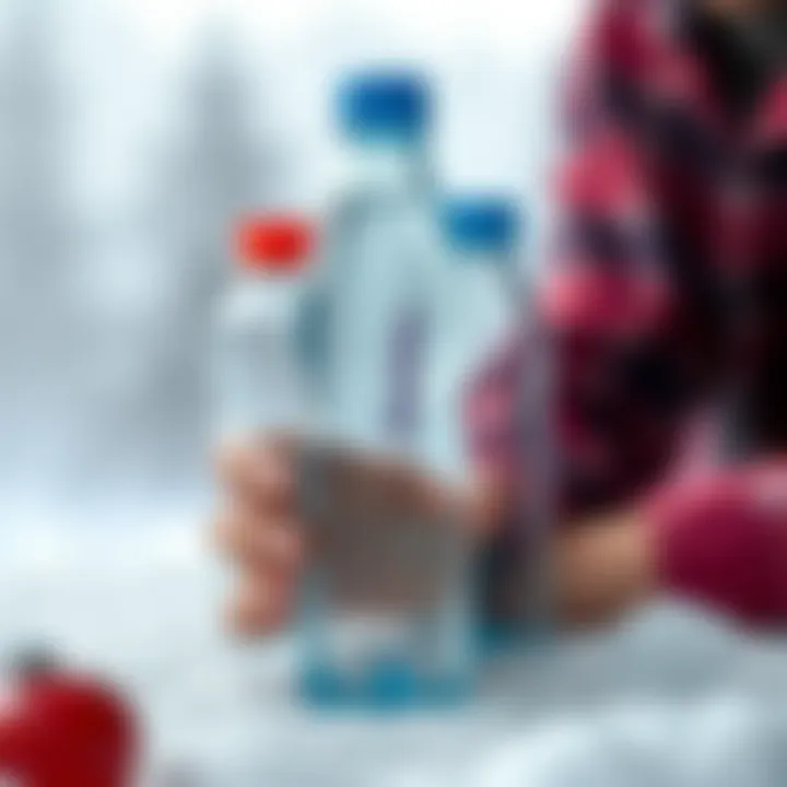 Examining safety features of frozen water bottles Safety features of frozen water bottles