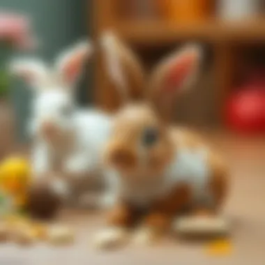An educational guide on caring for rabbit toys