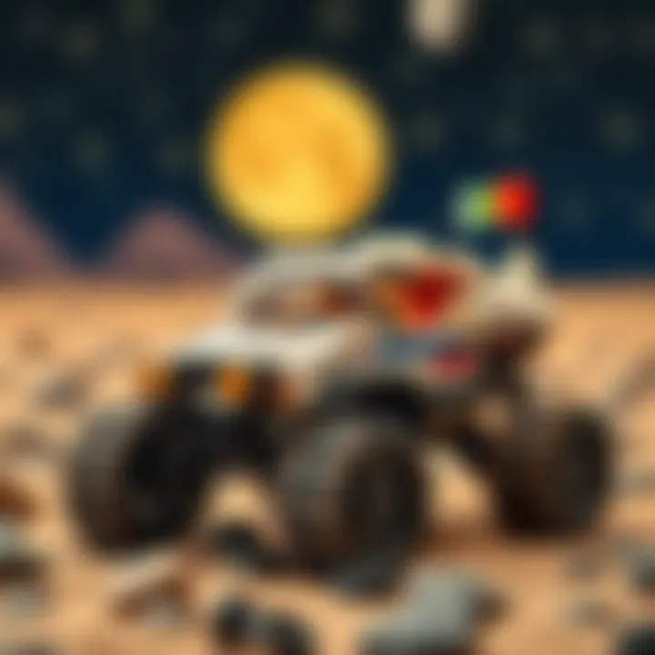 History of Lego Moon Rovers