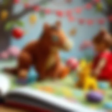 Vibrant Illustrations in Children's Literature Illustrations from a popular children's book