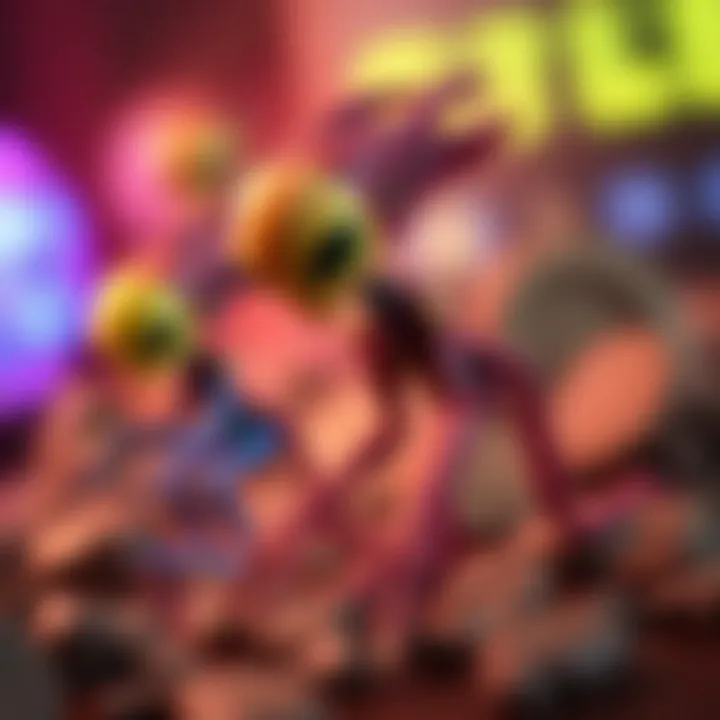 Innovative designs of alien toys in the market