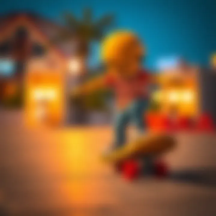 Safe skateboarding environment for kids